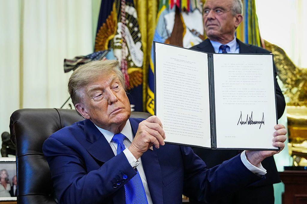 Trump questions safety of childhood vaccines and rolls back recommendations
