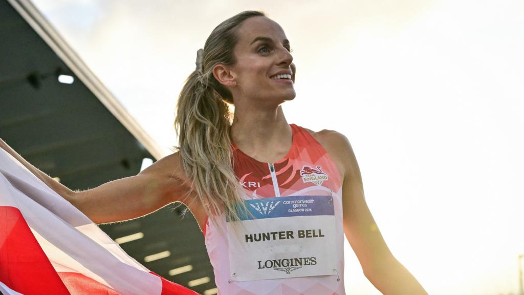 Georgia Hunter Bell wins 800m title at Commonwealth Games in Glasgow