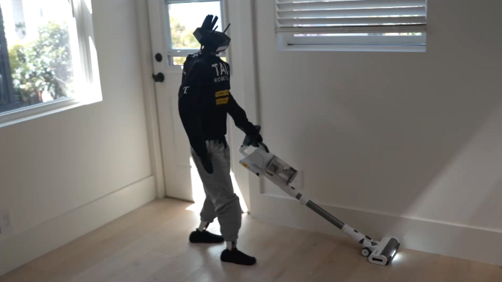 Tau Robotics offers remote-controlled robots for home cleaning services