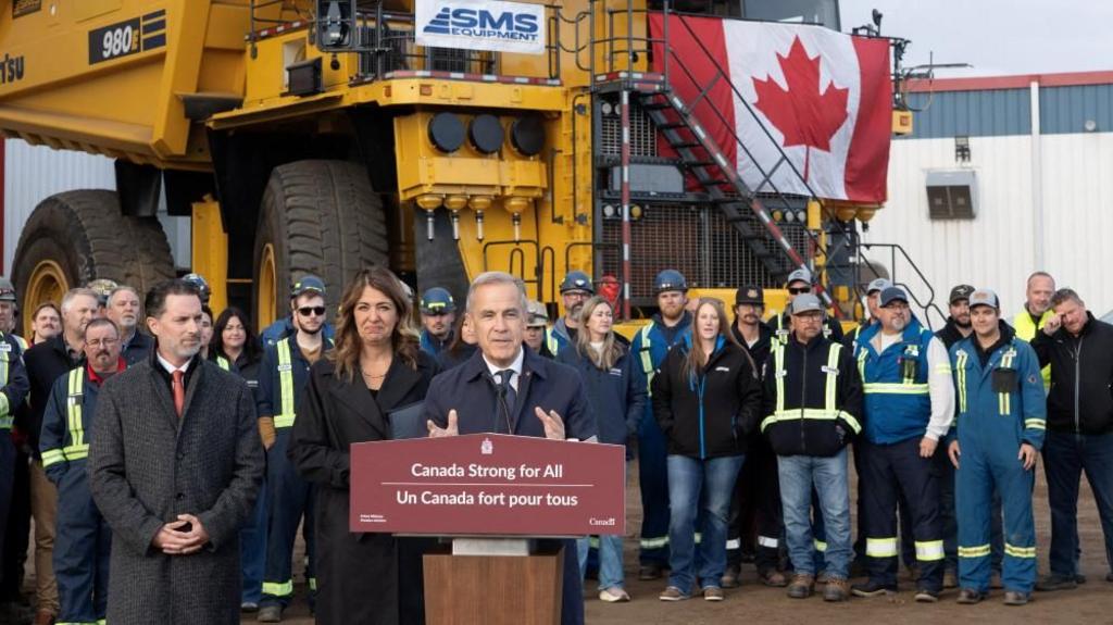 Carney promotes oil pipeline project amid trade concerns between US and Canada