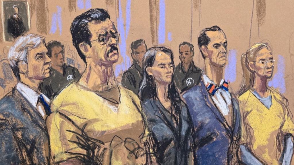 Court hearing for Venezuelan president Nicolás Maduro's trial in the US