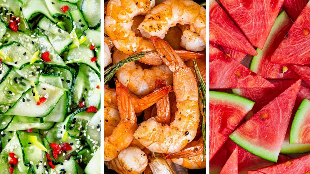 Foods and drinks to consider for hot weather