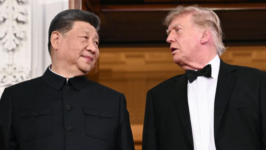 Leaders of China and the United States Meet