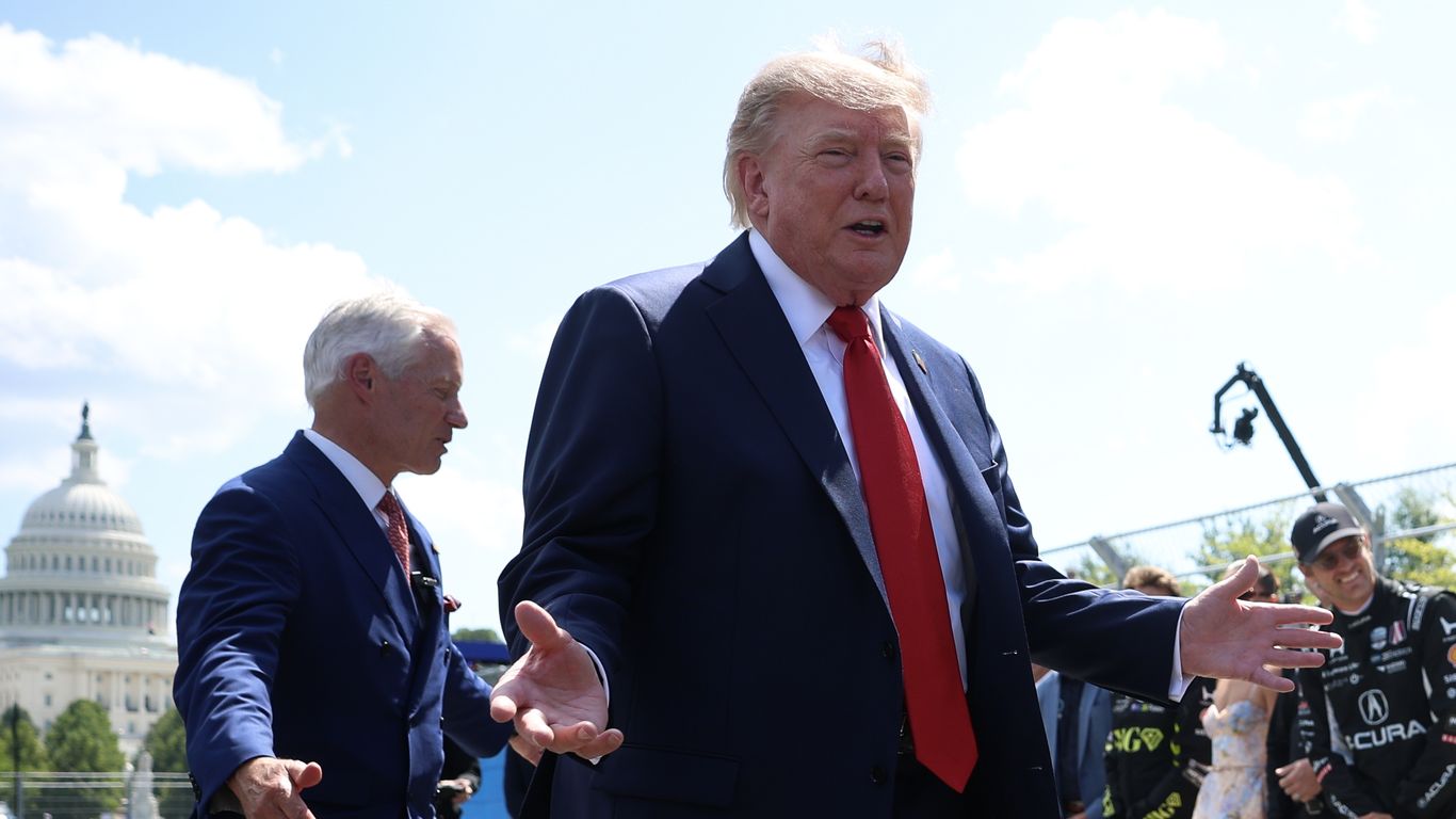 Trump defends data center expansion in interview
