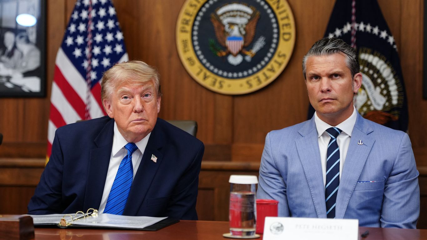 Trump supports Defense Secretary Hegseth, disputes negative reports