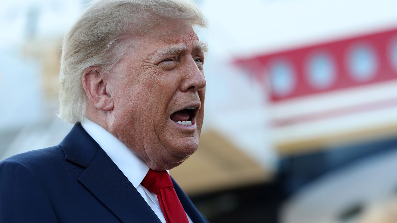 Trump's Comments Not Broadcast During White House TV Pool Shutdown