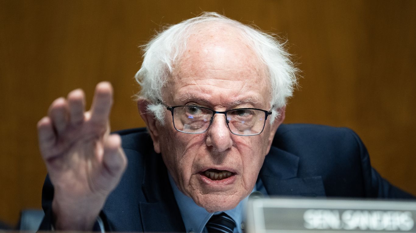 Sen. Bernie Sanders calls for pause on AI development