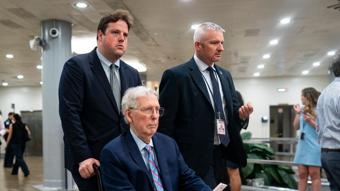Senator Mitch McConnell Discharged from Rehab, Senate Return Uncertain