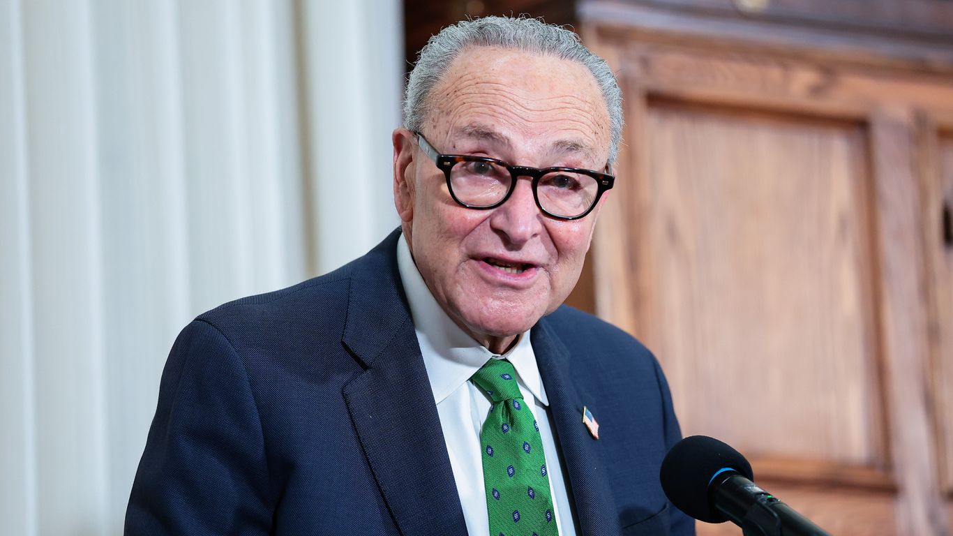 Schumer Faces Challenges from Progressive Democrats in Path to Majority
