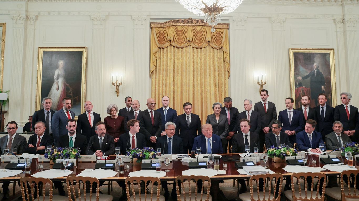 Trump signs AI safety accord with major tech companies