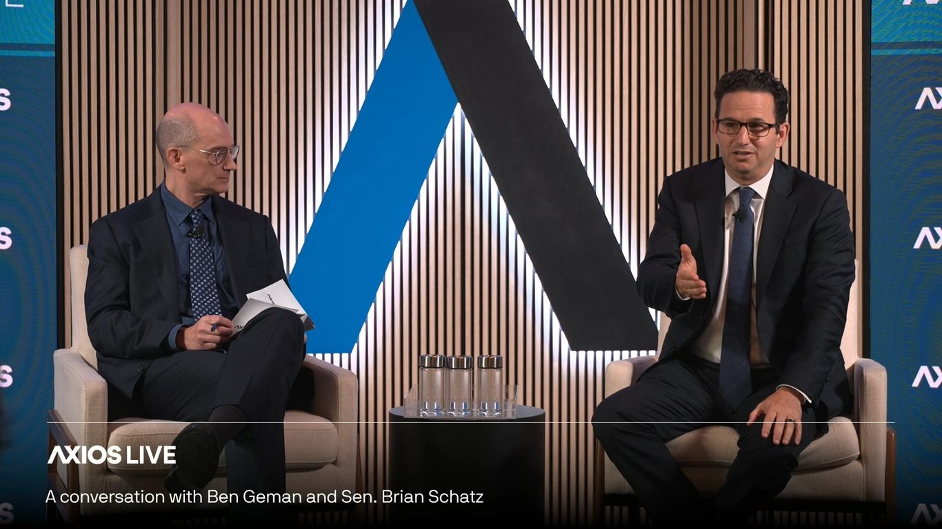 Sen. Schatz discusses climate issues in relation to affordability concerns