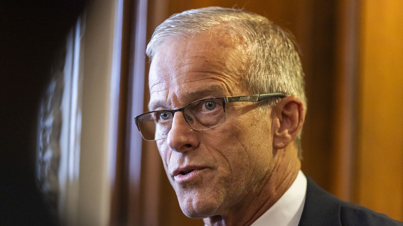 Thune advocates for Congress to address AI regulation while Trump opposes