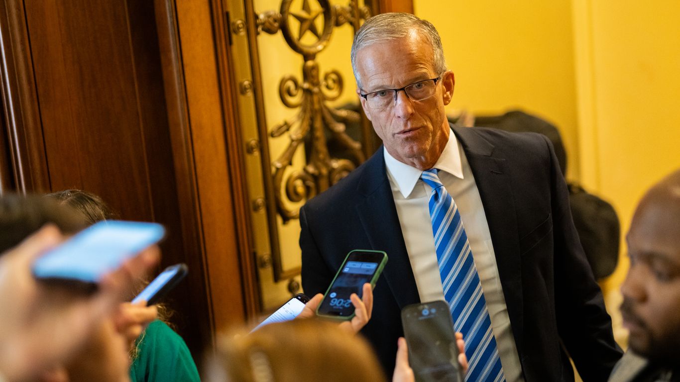 Senator John Thune Navigates Pressure from Trump and GOP Senators
