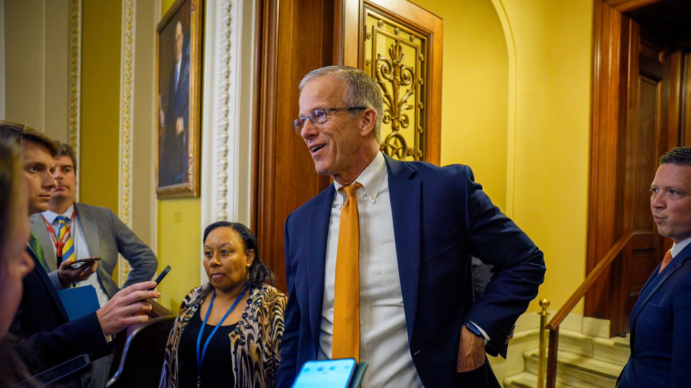John Thune plans to run for GOP Senate leader again amid majority challenges