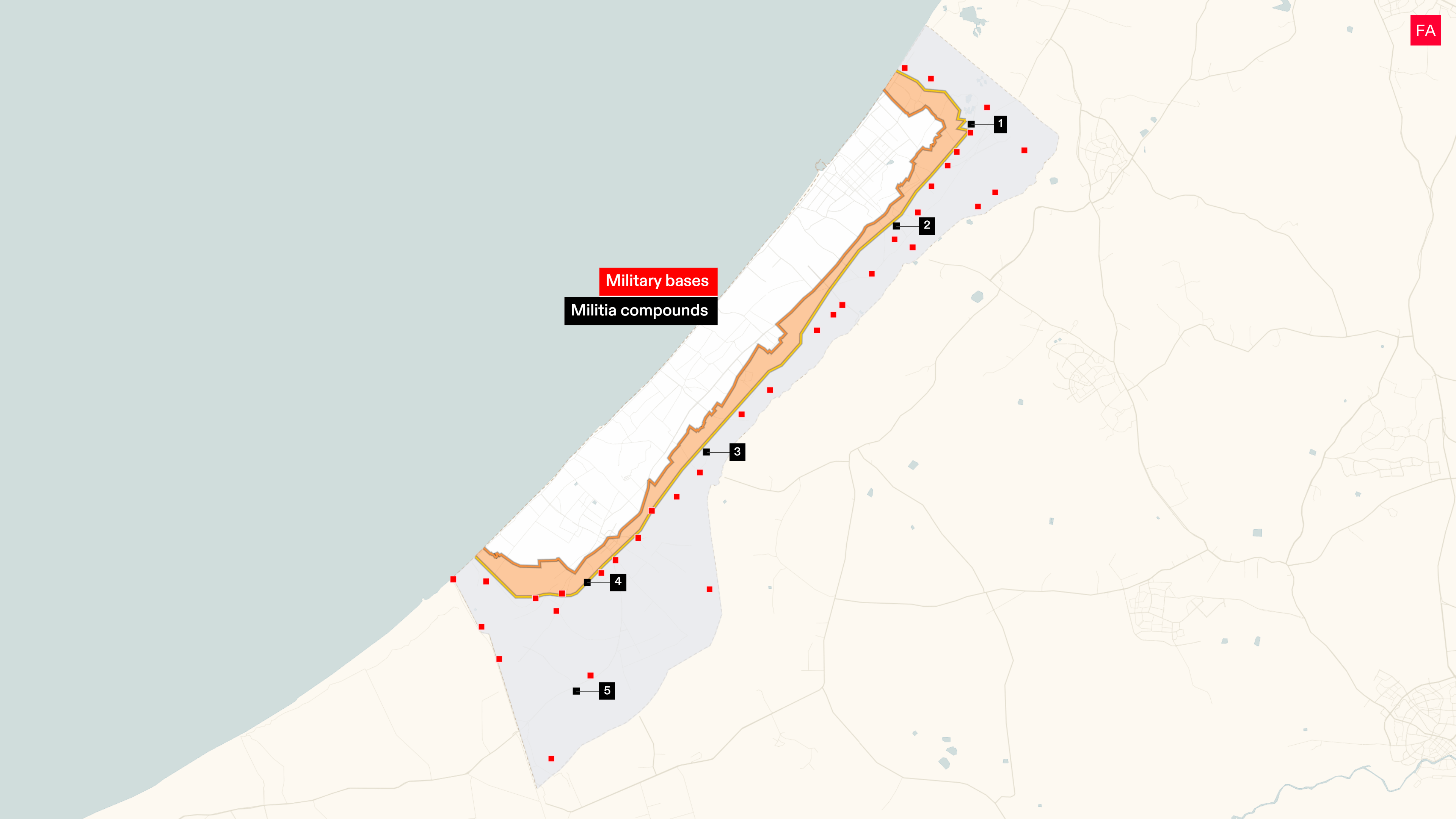 Israel Expands Compounds for Palestinian Militias in Gaza