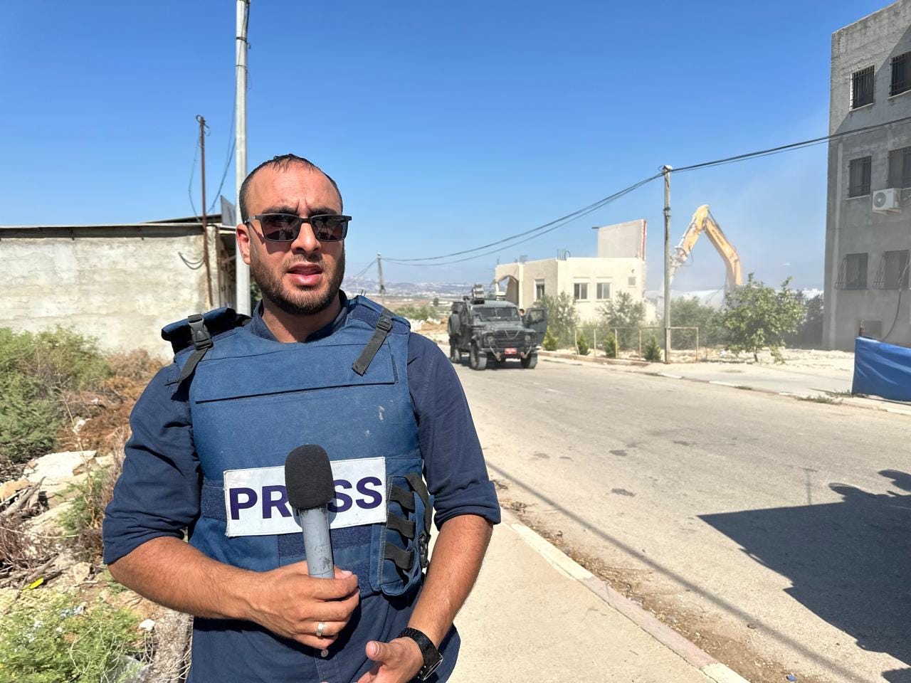 Palestinian Journalist Describes Time in Israeli Detention