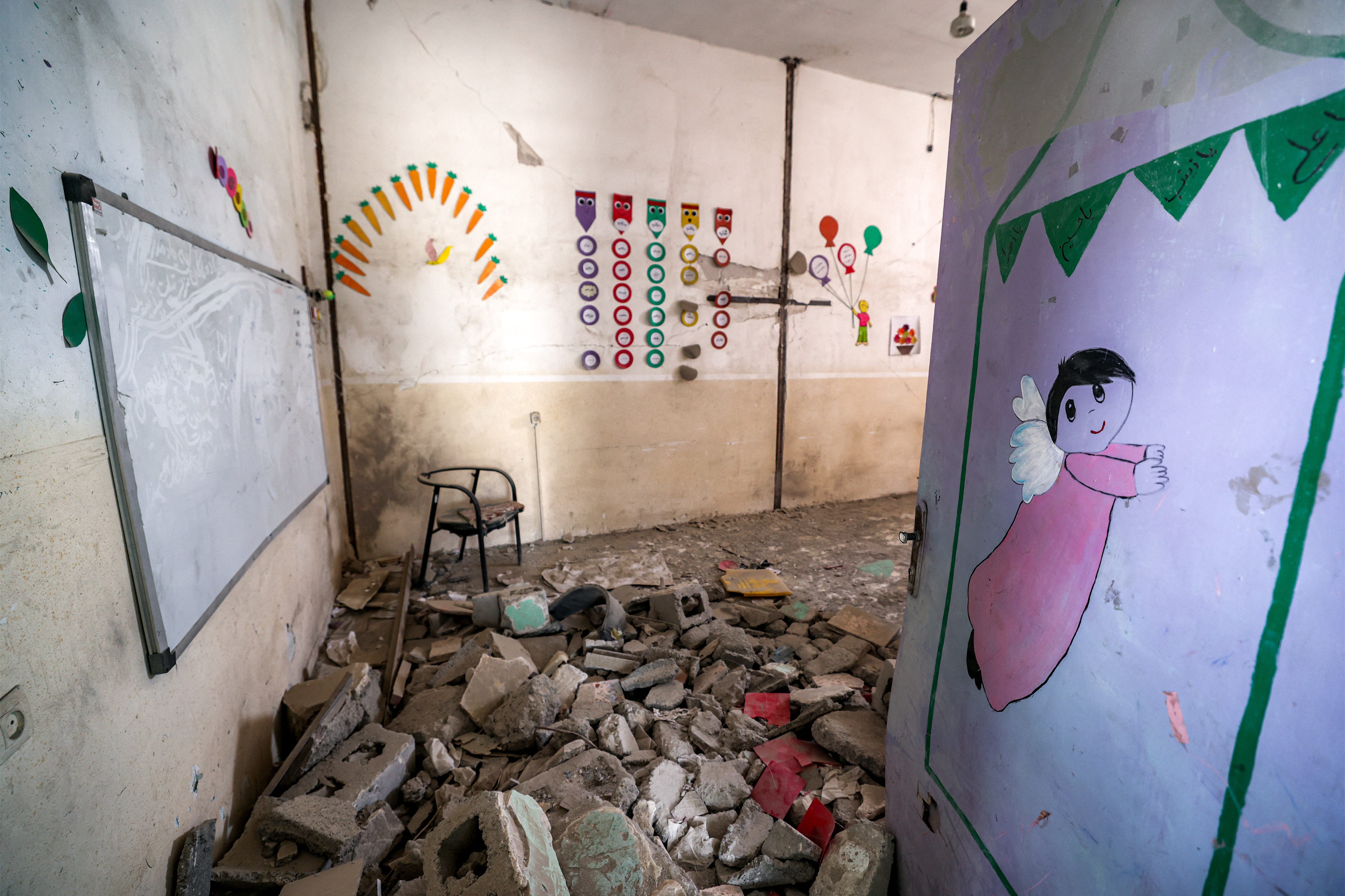 U.S. Military Action Affects School in Iran During Conflict