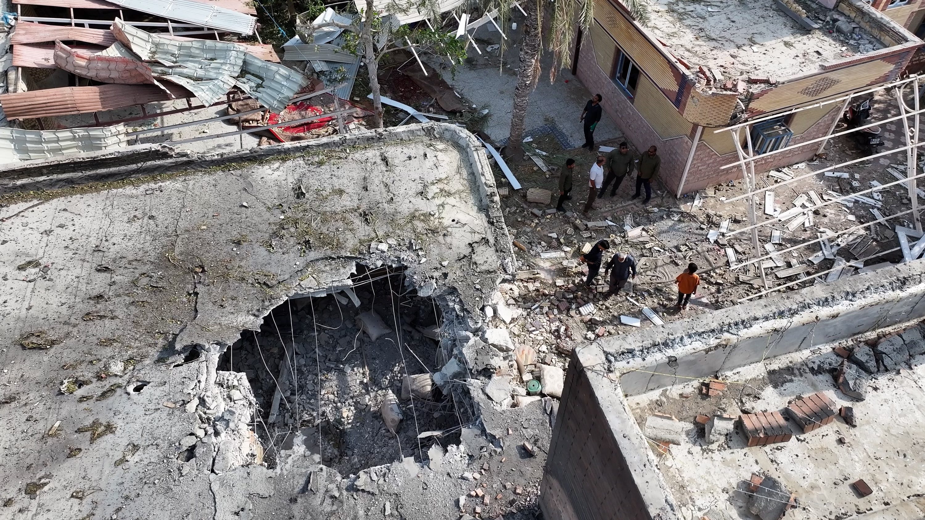 U.S. airstrike reported at Iranian wedding; Israeli PM visits Gaza; UN issues climate update